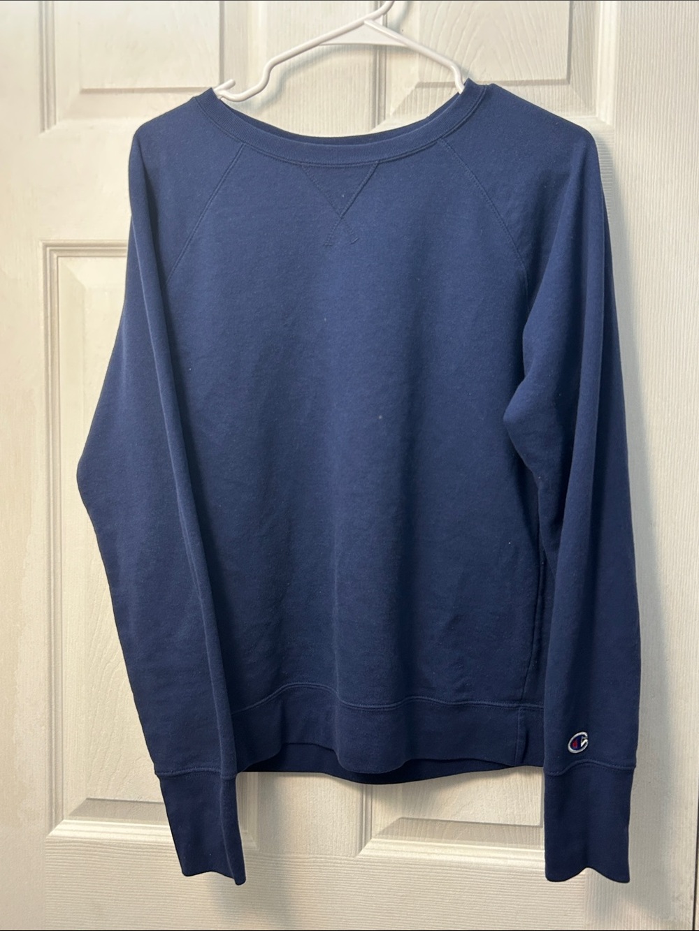 Champion Navy Blue Crewneck Sweatshirt - Men's Pullover